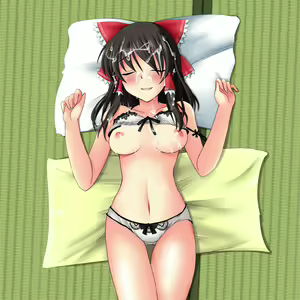 Page 19 of Reimu-san ga ne tetanode itazura shite mita - preview thumbnail