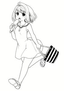 Page 283 of Mukuchi Shoujo to Sukebe Densha - preview thumbnail
