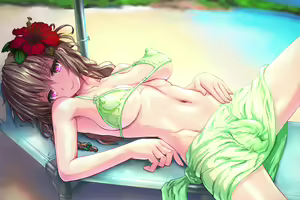 Page 2 of Mizugi Futanari-san (decensored) - preview thumbnail