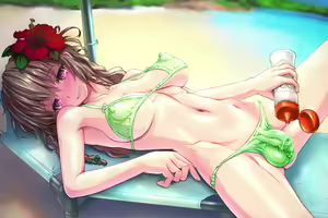 Page 4 of Mizugi Futanari-san (decensored) - preview thumbnail