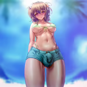 Page 45 of Mizugi Futanari-san (decensored) - preview thumbnail