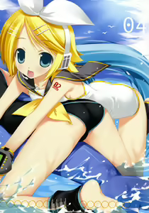 Page 4 of MIKU x RIN - preview thumbnail
