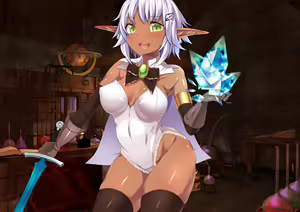 Page 119 of Futanari Dark Elf-chan VS Futanari MonMusu Dungeon - preview thumbnail