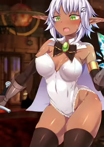 Page 120 of Futanari Dark Elf-chan VS Futanari MonMusu Dungeon - preview thumbnail