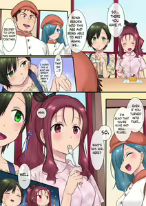 Page 46 of Yousei-san ni Omakase! Nyotaika Yousei o Meguru 3-tsu no Monogatari | Leave it to the fairy! Three genderbent fairy tales - preview thumbnail