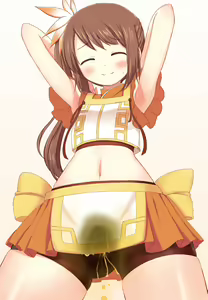 Page 12 of Tsuruno Yui Pee, Spats etc Variation Gallery - preview thumbnail