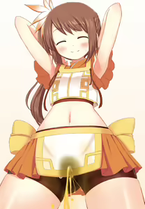 Page 9 of Tsuruno Yui Pee, Spats etc Variation Gallery - preview thumbnail