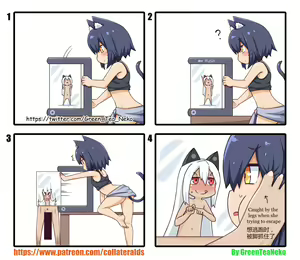Page 199 of MON GIRL 4koma - preview thumbnail
