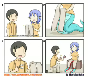 Page 220 of MON GIRL 4koma - preview thumbnail
