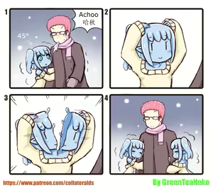 Page 74 of MON GIRL 4koma - preview thumbnail