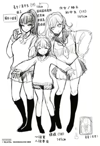 Page 192 of Kotowarenaikei  + Toranoana Gentei Leaflet Character Rough - preview thumbnail