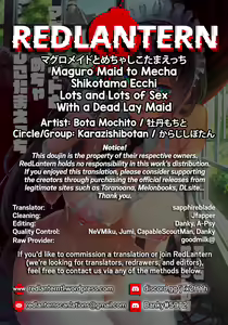 Page 24 of Maguro Maid to Mecha Shikotama Ecchi | Lots and Lots of Sex With a Dead Lay Maid - preview thumbnail