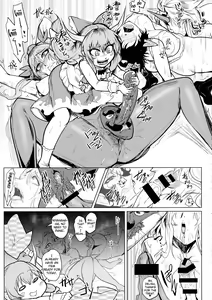 Page 19 of Bokkin Mukashibanashi - Oni to Tengu no Futanari Gassen - preview thumbnail