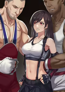 Tifa's Abdominal Fighting Training — hentai manga cover on Fhentai