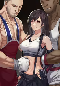 Page 2 of Tifa's Abdominal Fighting Training - preview thumbnail