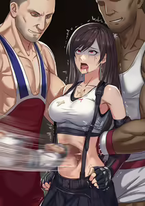 Page 10 of Tifa's Abdominal Fighting Training - preview thumbnail