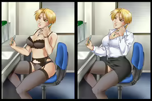 Page 22 of Yokubou Kaiki dai 319 shou - Hisho GAL in GAG ... Hisho (Miyuki) Kiken Kitaku Michi - - preview thumbnail