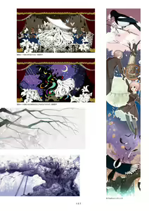 Page 140 of Sakuran poetry - dancing on the forest of Sakura - the official visual archive - preview thumbnail