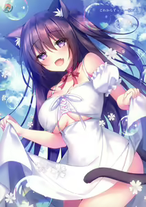 Page 12 of Shoujo ni Natta Neko to An-An Suru dake no Hon - preview thumbnail