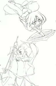 Page 62 of The Art of the Night Wizard - Mahou Taisen Gashuu - preview thumbnail