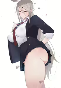 Page 28 of Seifuku Bishoujo 2gakki Ee!? Oshiri ni Koishiteru? Cheer Girl-chan to Dosukebe na Onnanoko-tachi dattee? - preview thumbnail