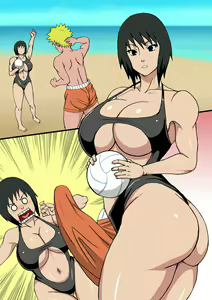 Page 19 of Zoku Tsunade no Insuiyoku | After Tsunade's Obscene Beach - preview thumbnail