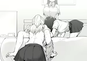 Page 11 of Joshi Kōsei Rich Thots | الفتيات المنحرفات والولد الصغير - preview thumbnail