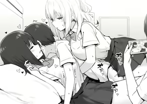 Page 14 of Joshi Kōsei Rich Thots | الفتيات المنحرفات والولد الصغير - preview thumbnail