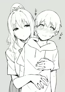 Page 47 of Joshi Kōsei Rich Thots | الفتيات المنحرفات والولد الصغير - preview thumbnail