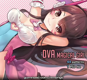 Page 14 of Magical Girl D.VA - preview thumbnail