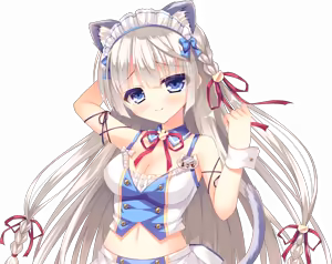 Page 444 of Wan Nyan ☆ A La Mode! ~Docchi ni Suru no? Wan Nyan H na Cafe Jijou!~ - preview thumbnail