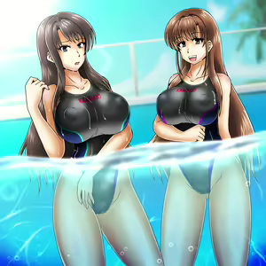Page 6 of 溶ける競泳水着＆ウナギプール_ユカイオリ - preview thumbnail