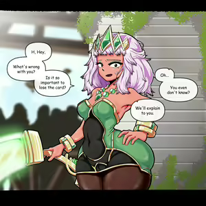 Page 22 of Qiyana sneak into Piltover #1 | 키아나 필트오버 잠입 조사 #1 - preview thumbnail