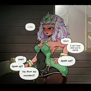 Page 58 of Qiyana sneak into Piltover #1 | 키아나 필트오버 잠입 조사 #1 - preview thumbnail