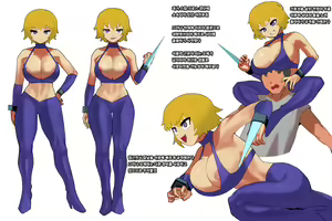Page 12 of Female Combat Data Vol. 1 - preview thumbnail