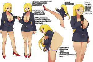 Page 4 of Female Combat Data Vol. 1 - preview thumbnail