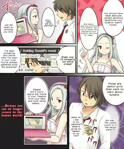 Page 8 of Karui Kimochi de Keijiban o Arashite Itara Kyuuketsuki no Imouto Kenzoku  | The story of becoming the vampire princess' little sister underling because you spammed the imageboards. - preview thumbnail