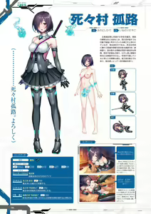 Page 108 of Taimanin RPGX Character collection - preview thumbnail