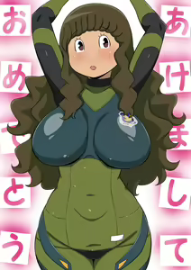 Akemashite~ — hentai manga cover on Fhentai