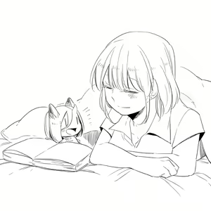 Page 333 of Bocchi Kaibutsu to Moumoku Shoujo - preview thumbnail