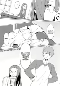 Page 4 of Rider-san to Hadawai. | Rider and naked white shirt - preview thumbnail