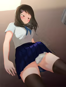 Page 2 of Futanari running to the toilet - preview thumbnail