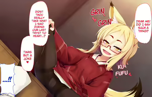 Page 235 of Itazura Loli Kitsune Okitsune-sama no Ero Chouhatsu ga Sugosugite Ore wa Mou Gaman Dekinai! | The Naughty Loli Kitsune-sama's lewd teasing is irresistible! - preview thumbnail