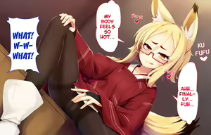 Page 80 of Itazura Loli Kitsune Okitsune-sama no Ero Chouhatsu ga Sugosugite Ore wa Mou Gaman Dekinai! | The Naughty Loli Kitsune-sama's lewd teasing is irresistible! - preview thumbnail
