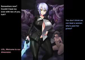 Alpha queen gameover — hentai manga cover on Fhentai