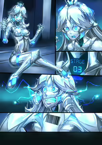 Page 4 of Princess Daisy Robot Transformation - preview thumbnail