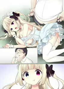 Page 60 of Fushigi no Kuni no Arichu (Goth & Ama) Lolishiki Yoga Training!? - preview thumbnail