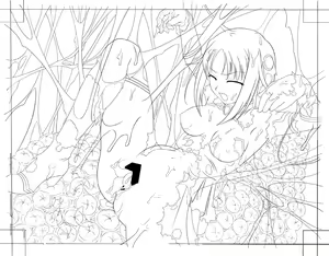 Page 56 of Totsugeki Tenshi Kanon - Digital Line Art Collection＋α - preview thumbnail