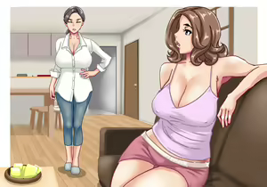 Page 211 of Futari no Oba-san ~ Hahaoya no Shimai to Ii Kanji ni Natte Nakadashi Nama Sex! 1 - preview thumbnail
