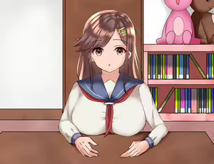 Page 284 of Kyonyuu JK-tachi to Renai Shitari H Shitari Shite Koukou Seikatsu o Okuru Game - preview thumbnail